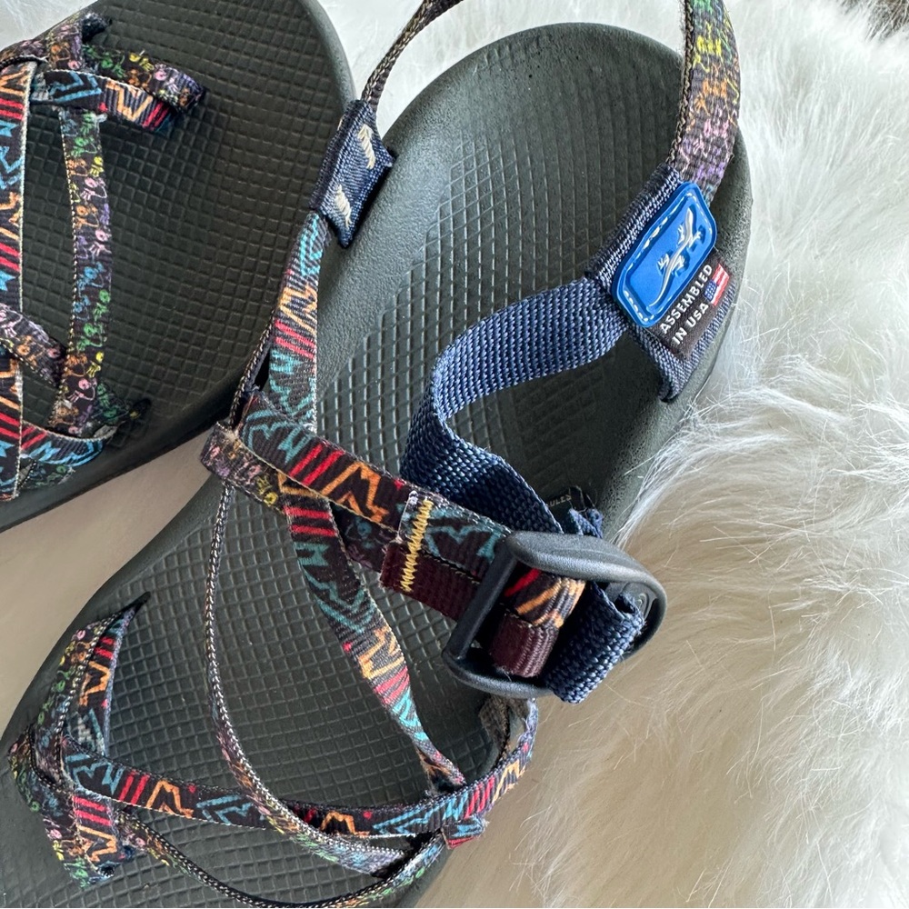 Chaco Sport Sandals  SZ 13 Multicolor - Picture 3 of 10